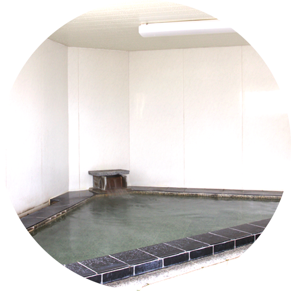 工事出張の疲れを癒やす大浴場